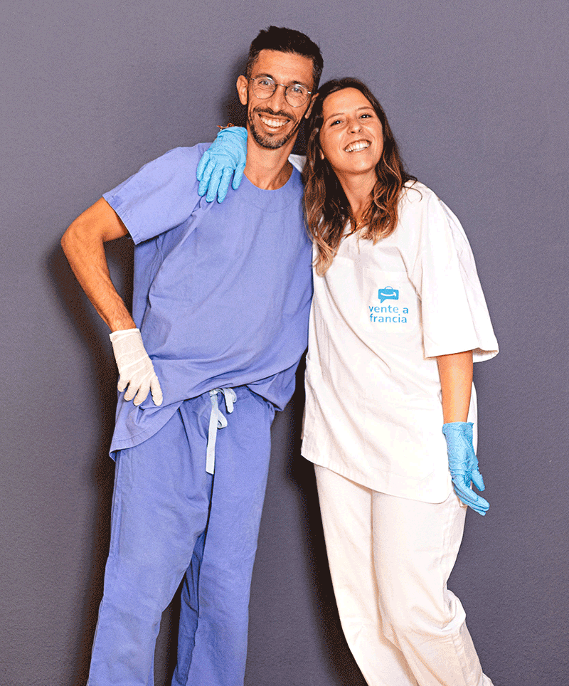 fisio y enfermero en francia