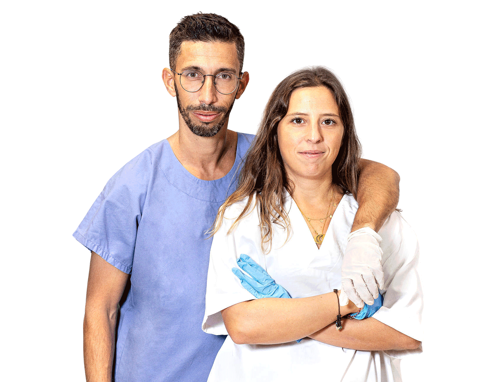 fisio y enfermero en francia