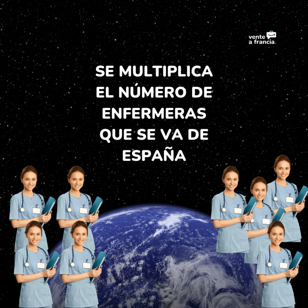 Aumenta el numero de enfermeras que se van de España